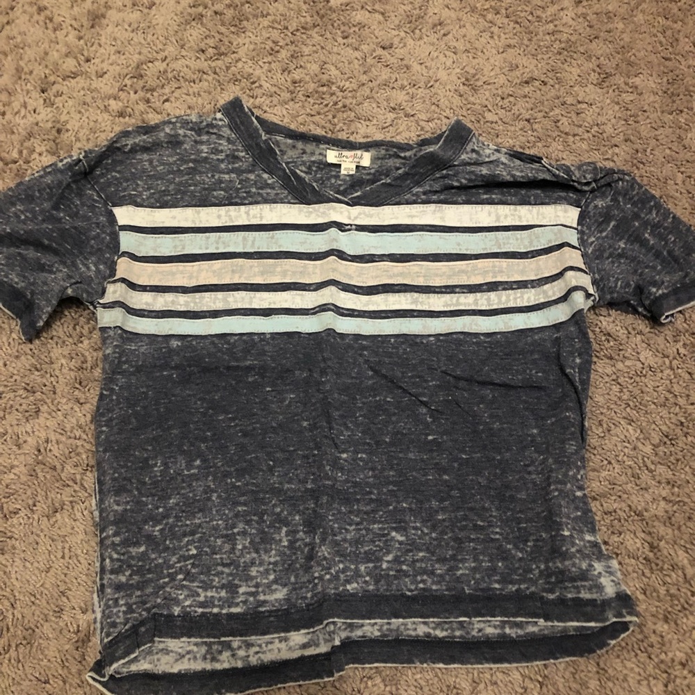 Striped Crop Top